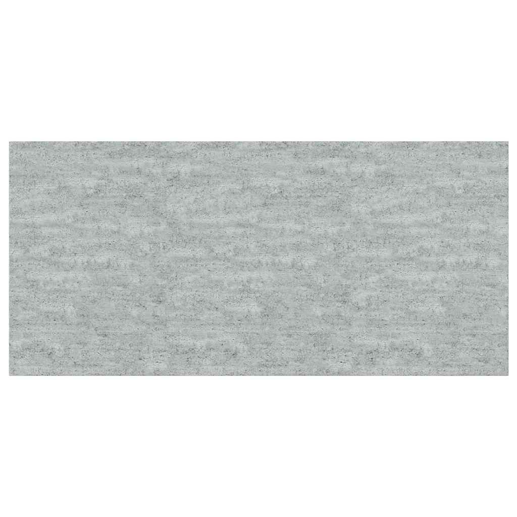 Piekaramie sienas plaukti, 2 gab., pelēki, 50x23x3,8 cm, MDF