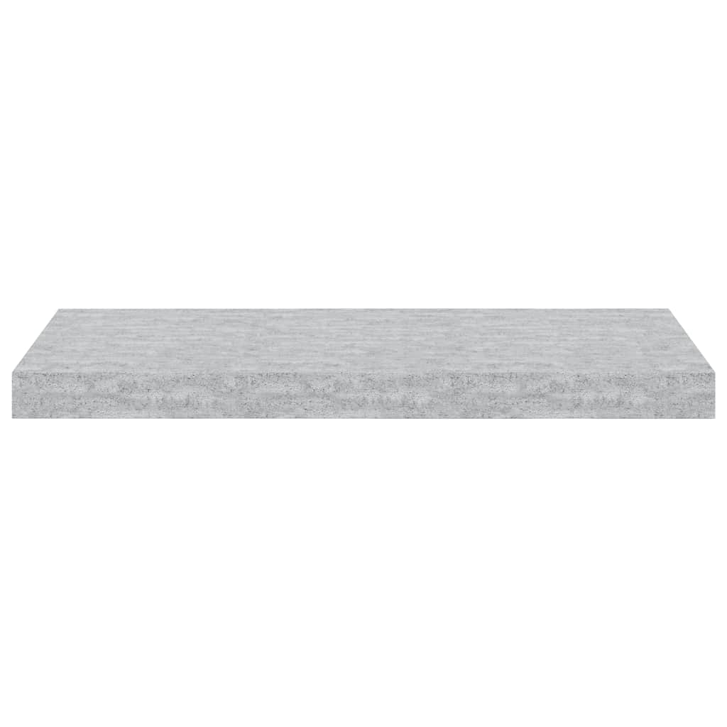 Pakabinama sieninė lentyna, betono pilka, 60x23,5x3,8cm, MDF