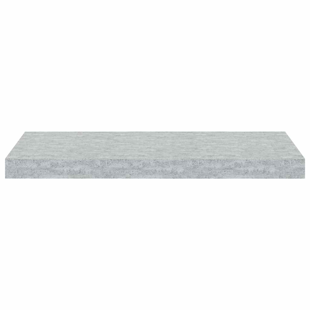 Pakabinama sieninė lentyna, betono pilka, 60x23,5x3,8cm, MDF