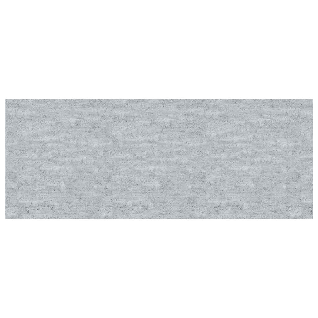 Pakabinama sieninė lentyna, betono pilka, 60x23,5x3,8cm, MDF