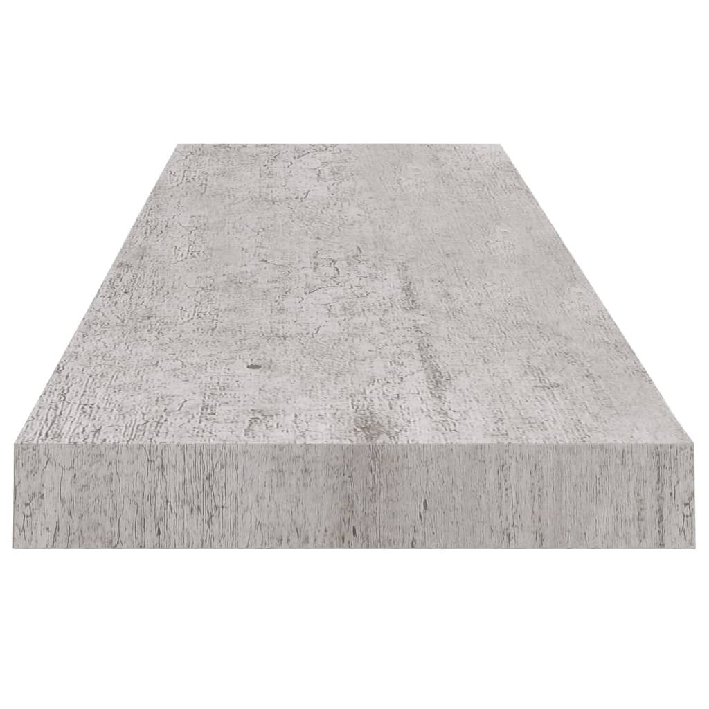 Wall shelf, concrete effect, 90x23.5x3.8cm, MDF
