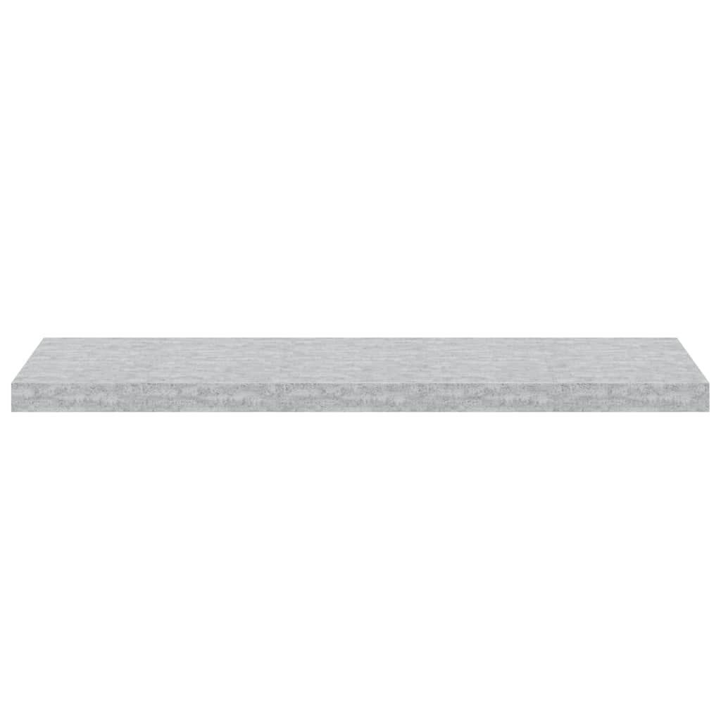 Pakabinama sieninė lentyna, betono pilka, 90x23,5x3,8cm, MDF