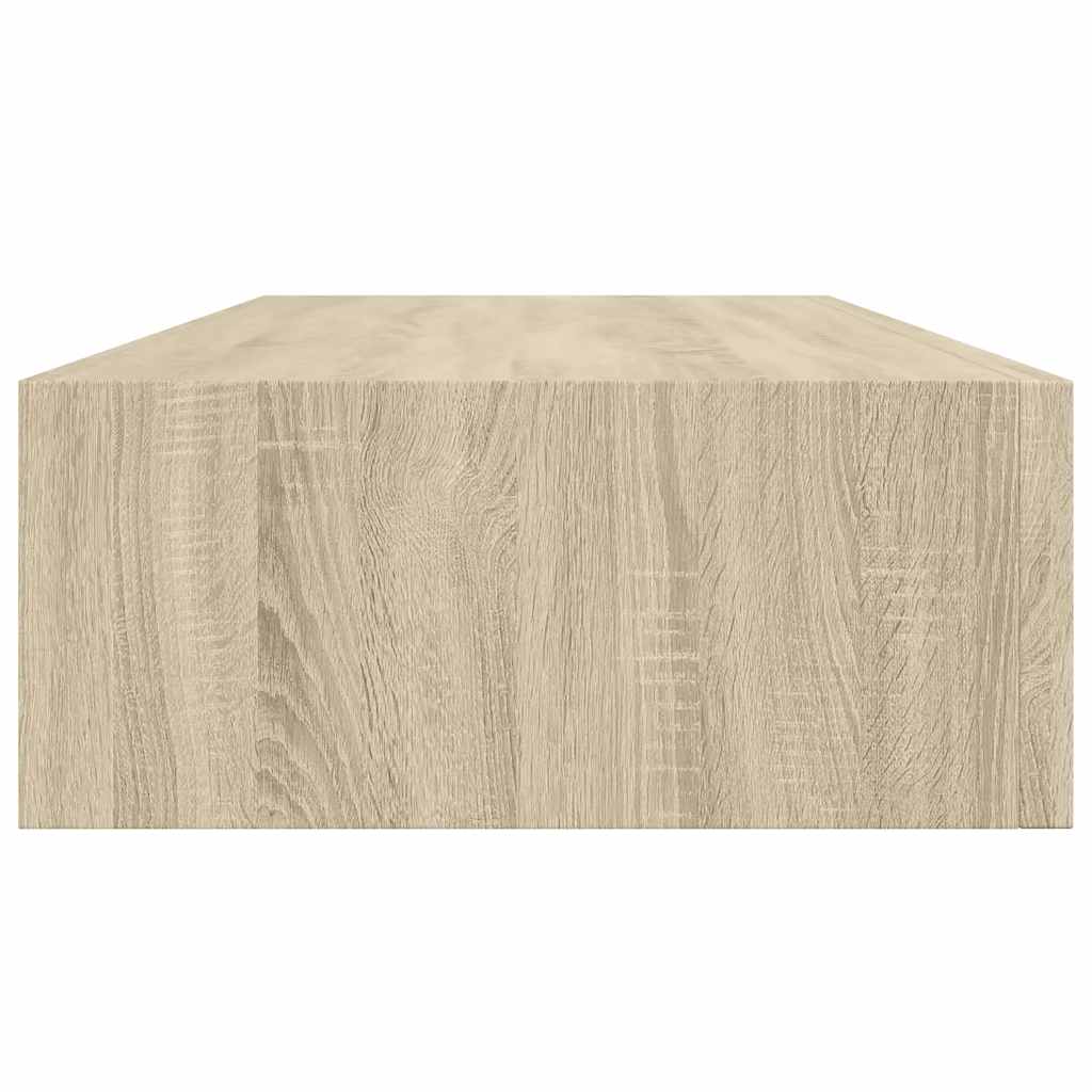 Shelves with drawers, 2 pcs., oak, 60x23.5x10cm, MDF