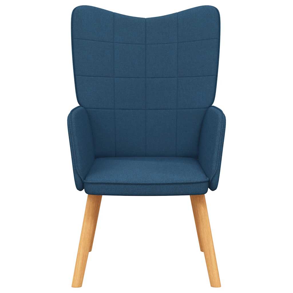 Recliner, blue, fabric