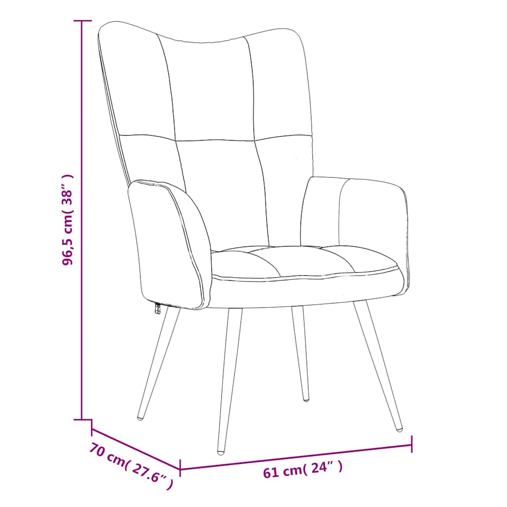 Lounge chair, mustard yellow, velvet