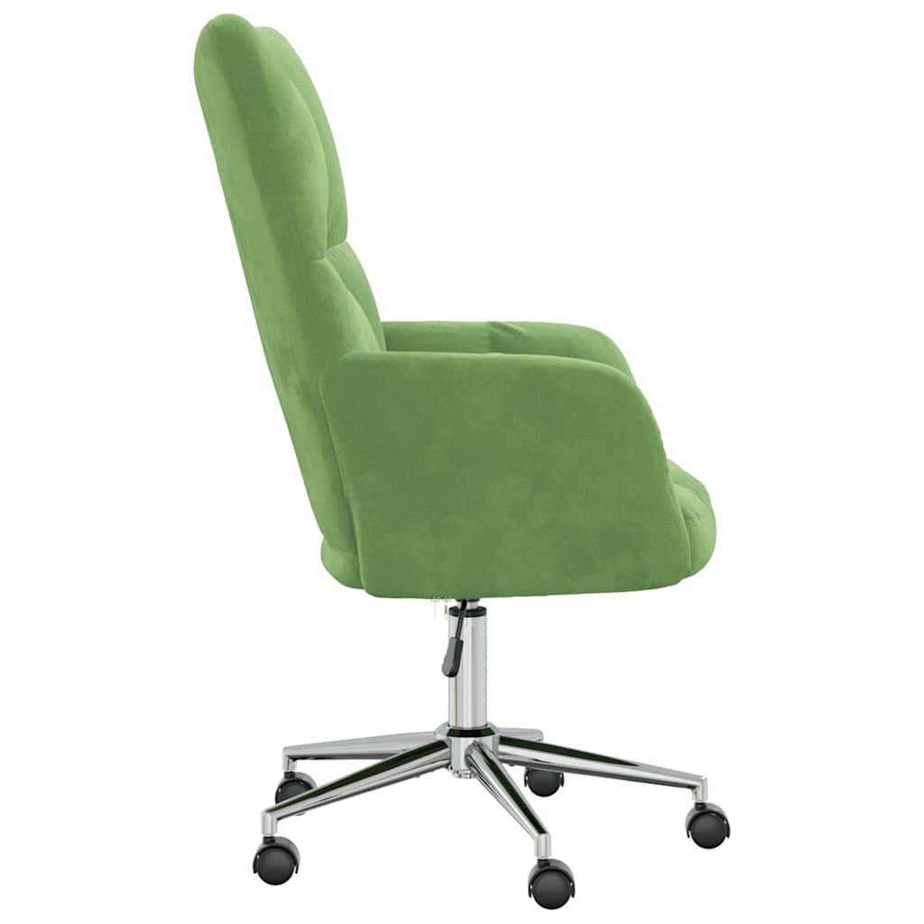 Lounge chair, light green, velvet