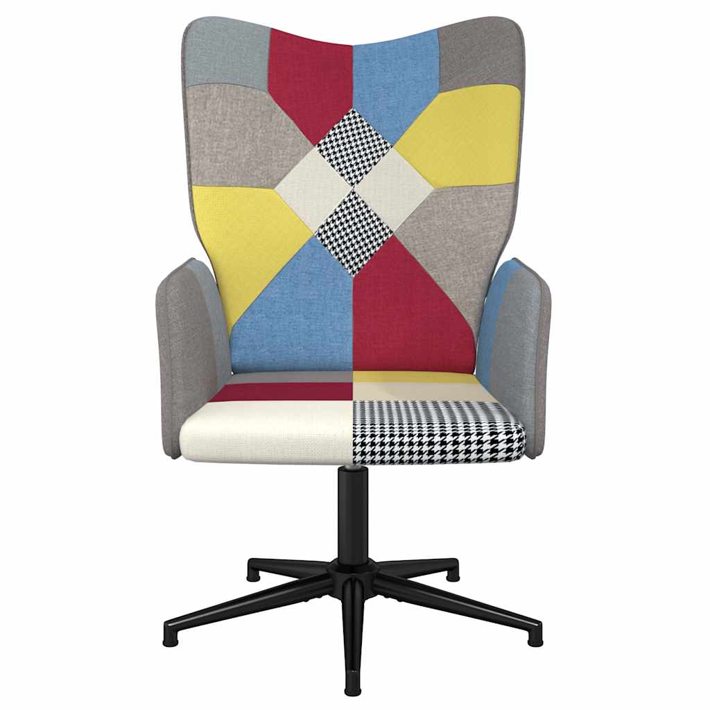 Lounge chair, fabric, patchwork design