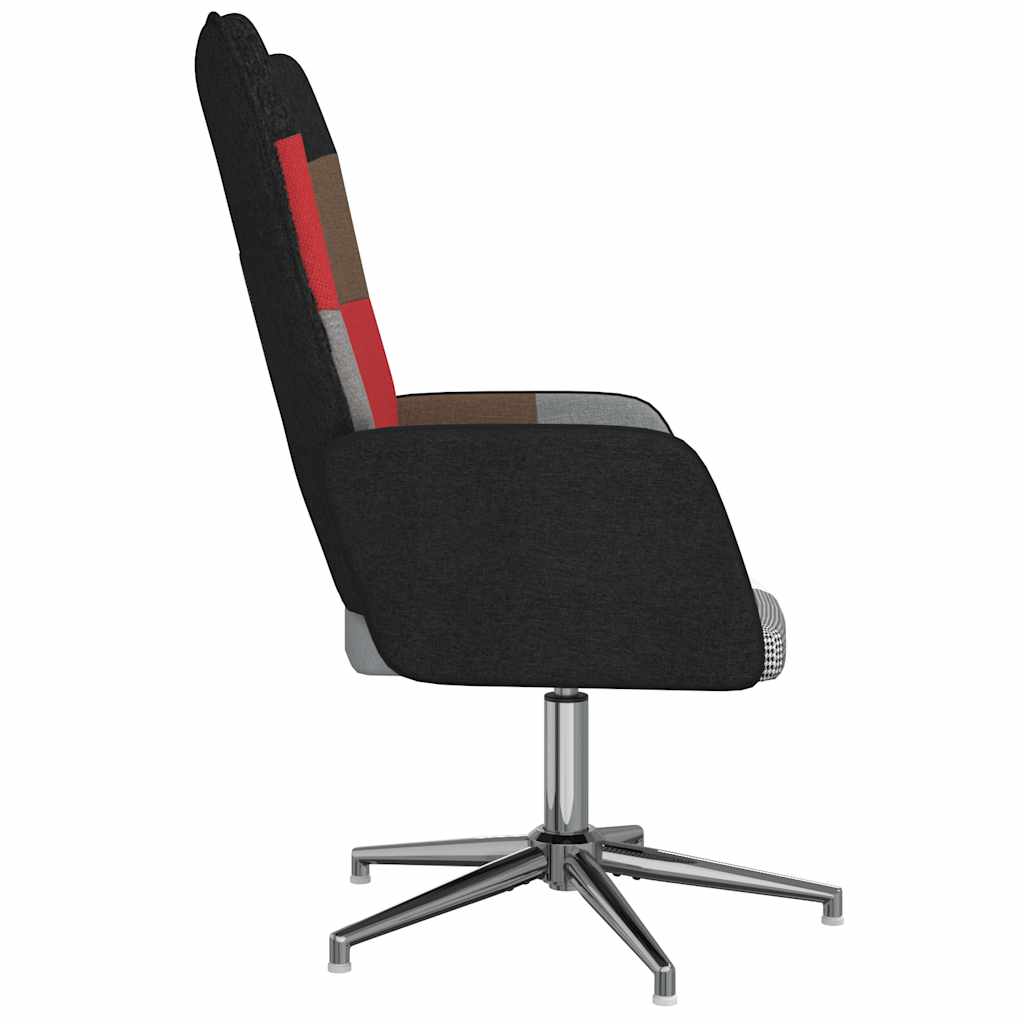 Lounge chair, fabric, patchwork design