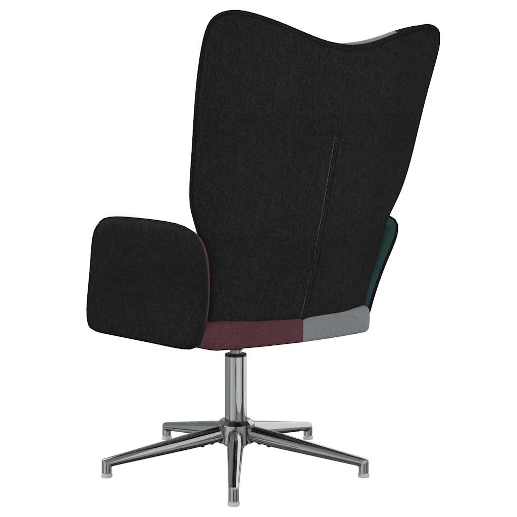 Lounge chair, fabric, patchwork design