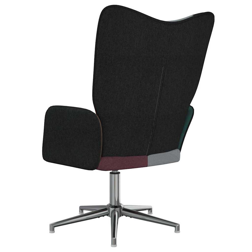 Lounge chair, fabric, patchwork design