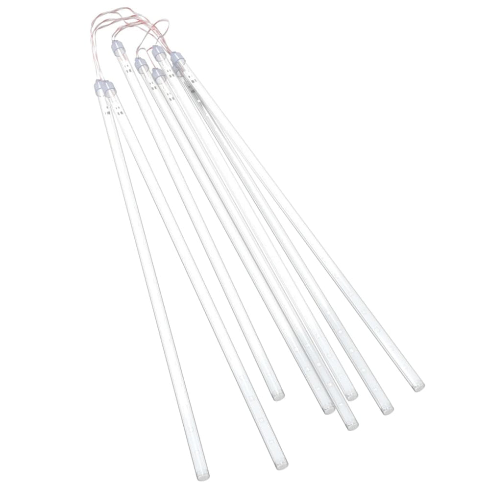 Girlianda meteorų lietus, 8vnt., 50cm, 288 mėlynos LED lemputės