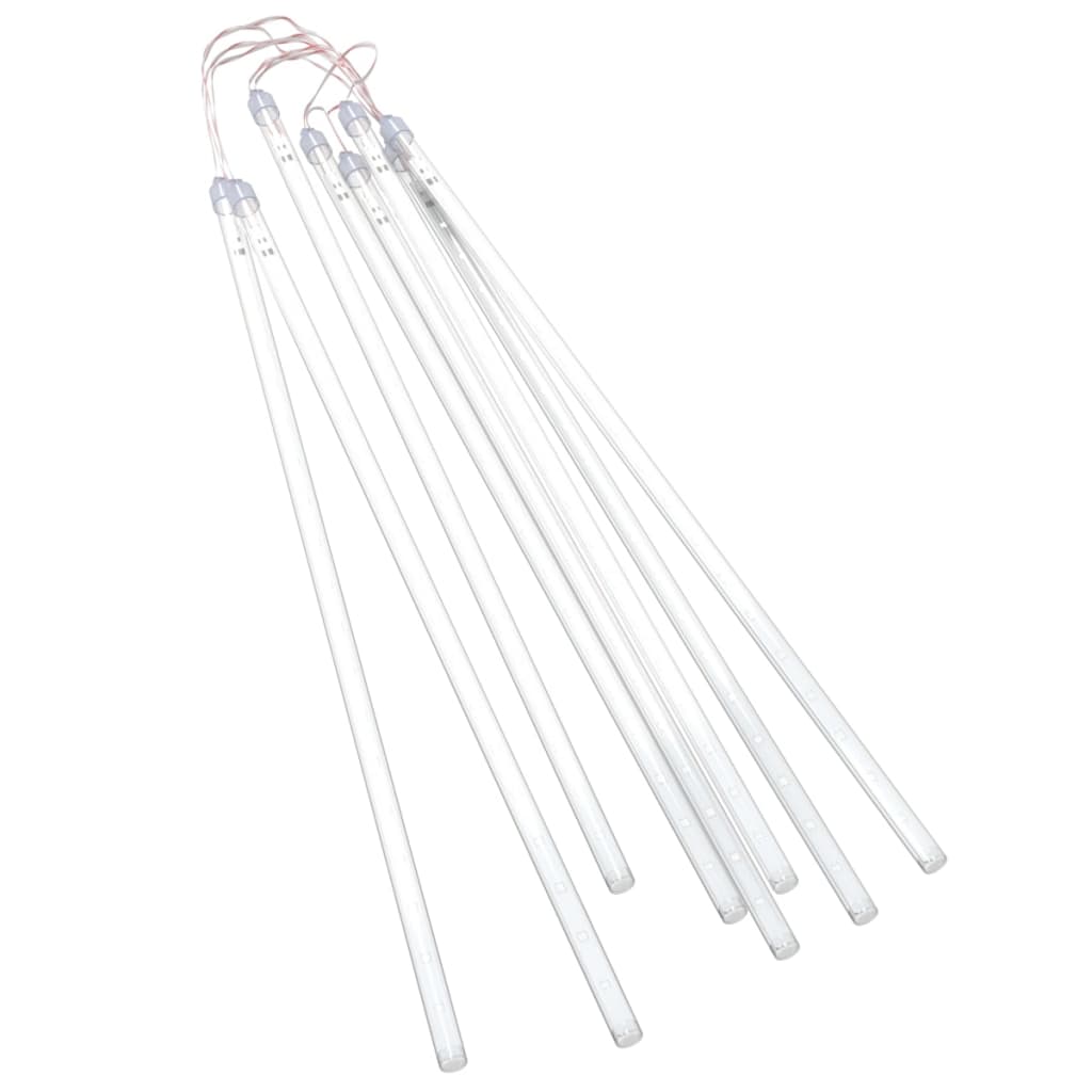 Girlianda meteorų lietus, 8vnt., 50cm, 288 mėlynos LED lemputės