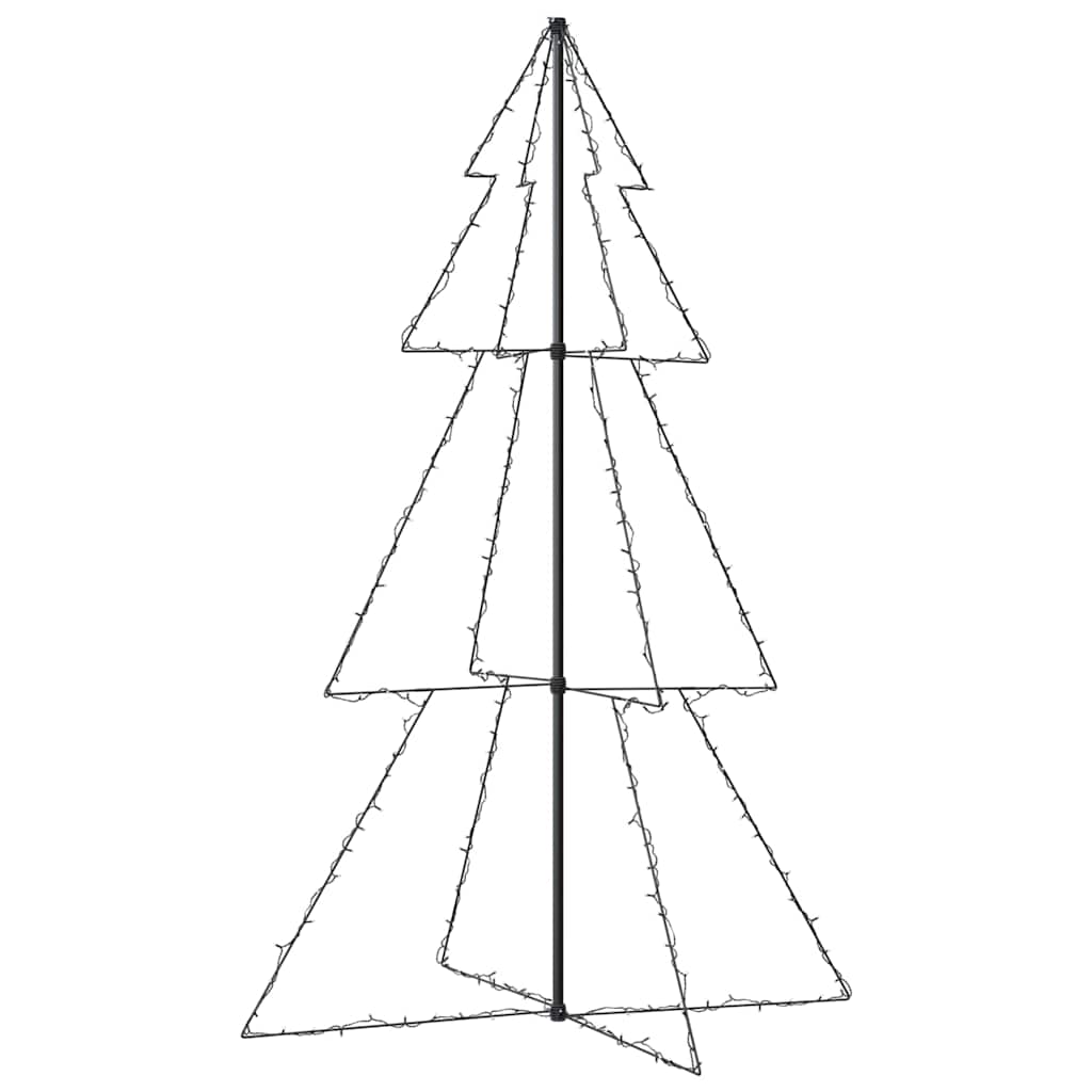 Christmas tree, 118x180cm, cone-shaped, 240 LED lights