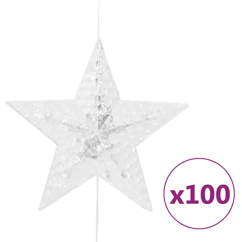 LED zvaigžņu aizkars, 500 krāsainas LED lampiņas