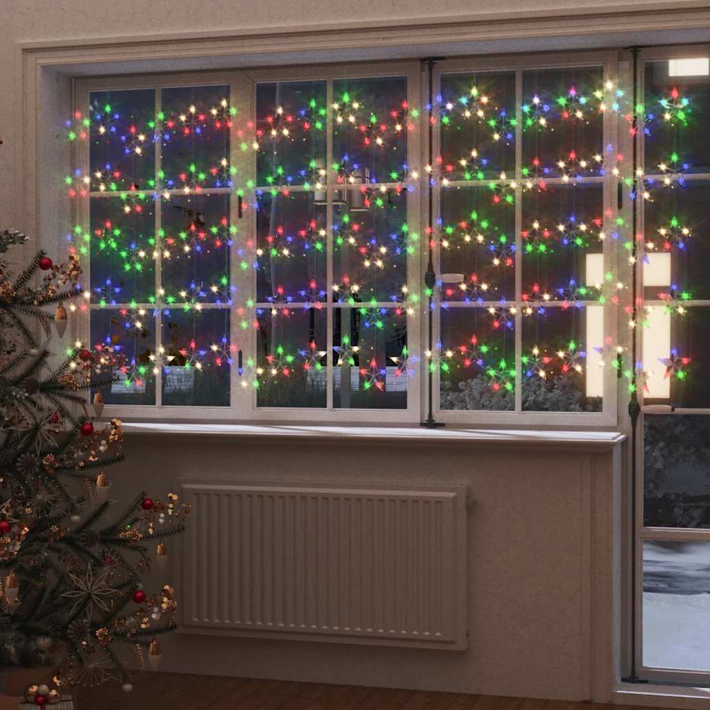 LED zvaigžņu aizkars, 500 krāsainas LED lampiņas