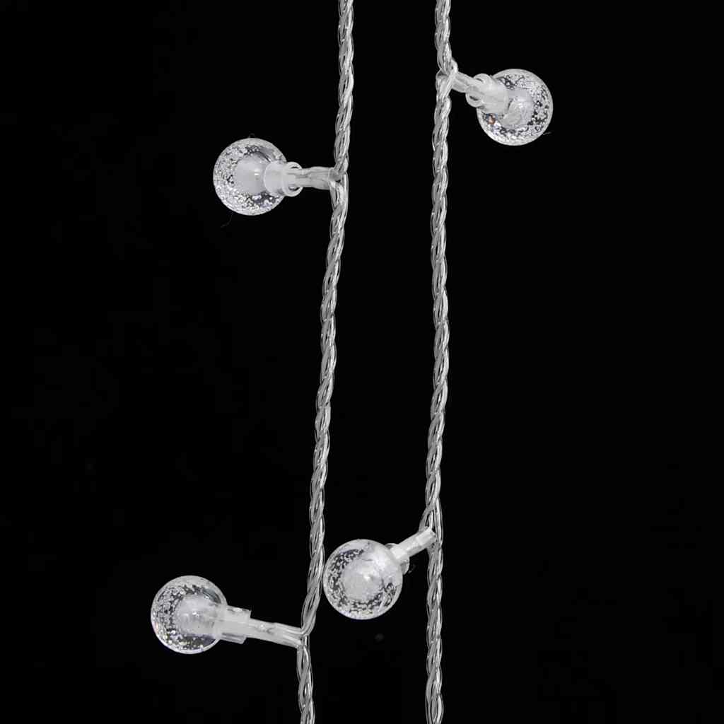 Rutuliukų girlianda HOLLY, 40m, 400 šiltų baltų LED, 8 funkcijos