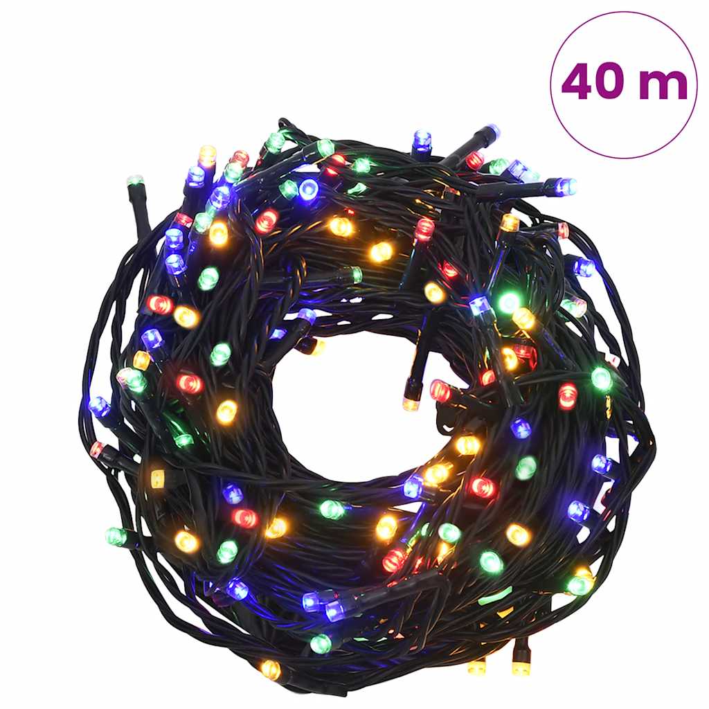 Girlianda su 400 spalvotų LED lempučių MISTLETOE, 40m, 8 švietimo režimai