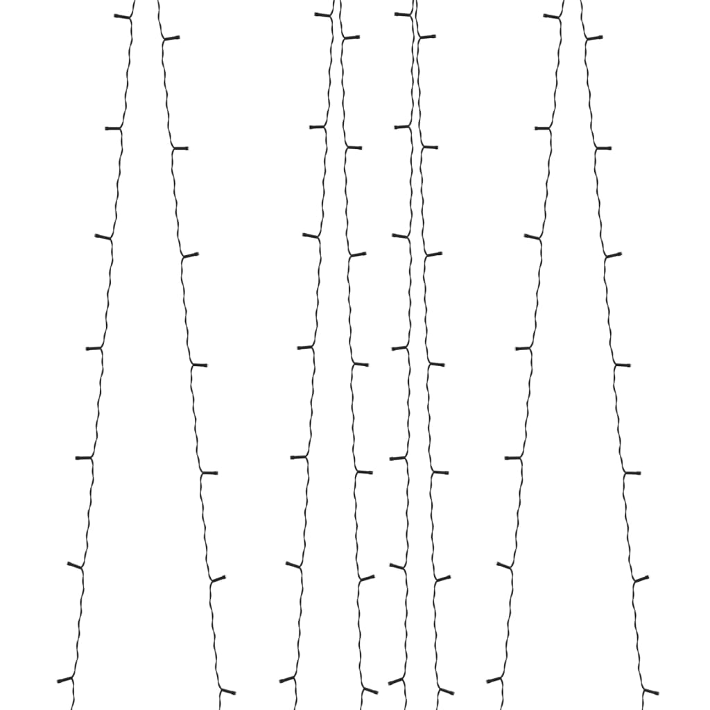 Saulės energija įkraunamos LED lempučių girliandos CAROLS, 2vnt.