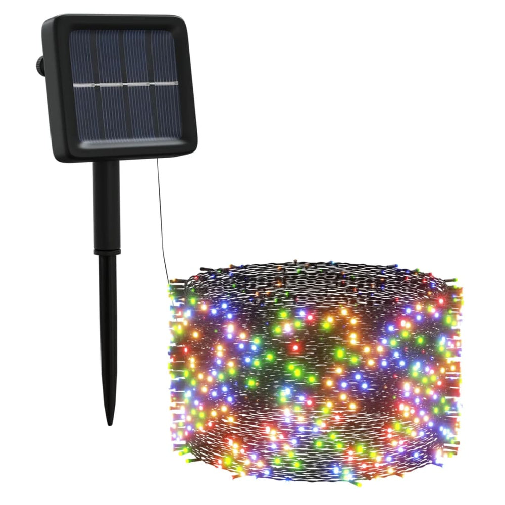Saulės energija įkraunamos LED lempučių girliandos TINSEL, 5vnt.