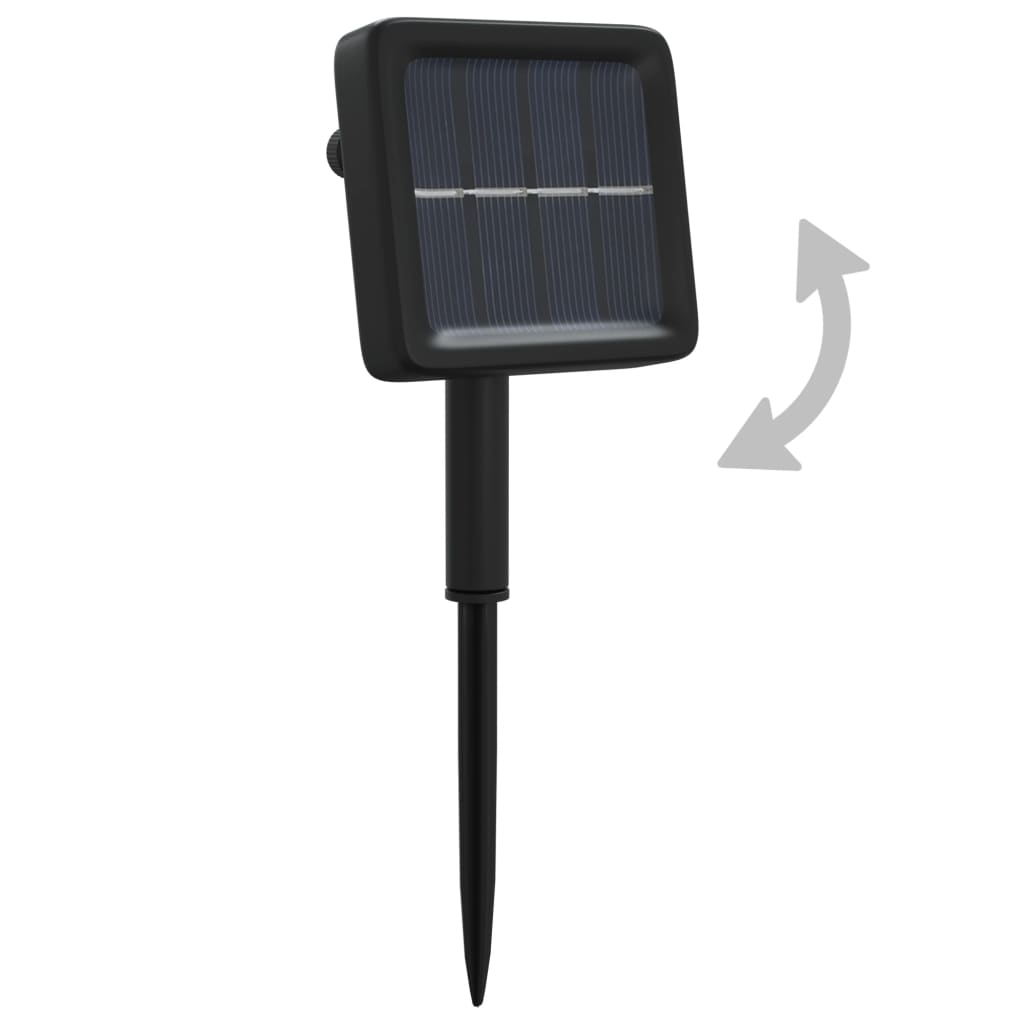 Saulės energija įkraunamos LED lempučių girliandos TINSEL, 5vnt.