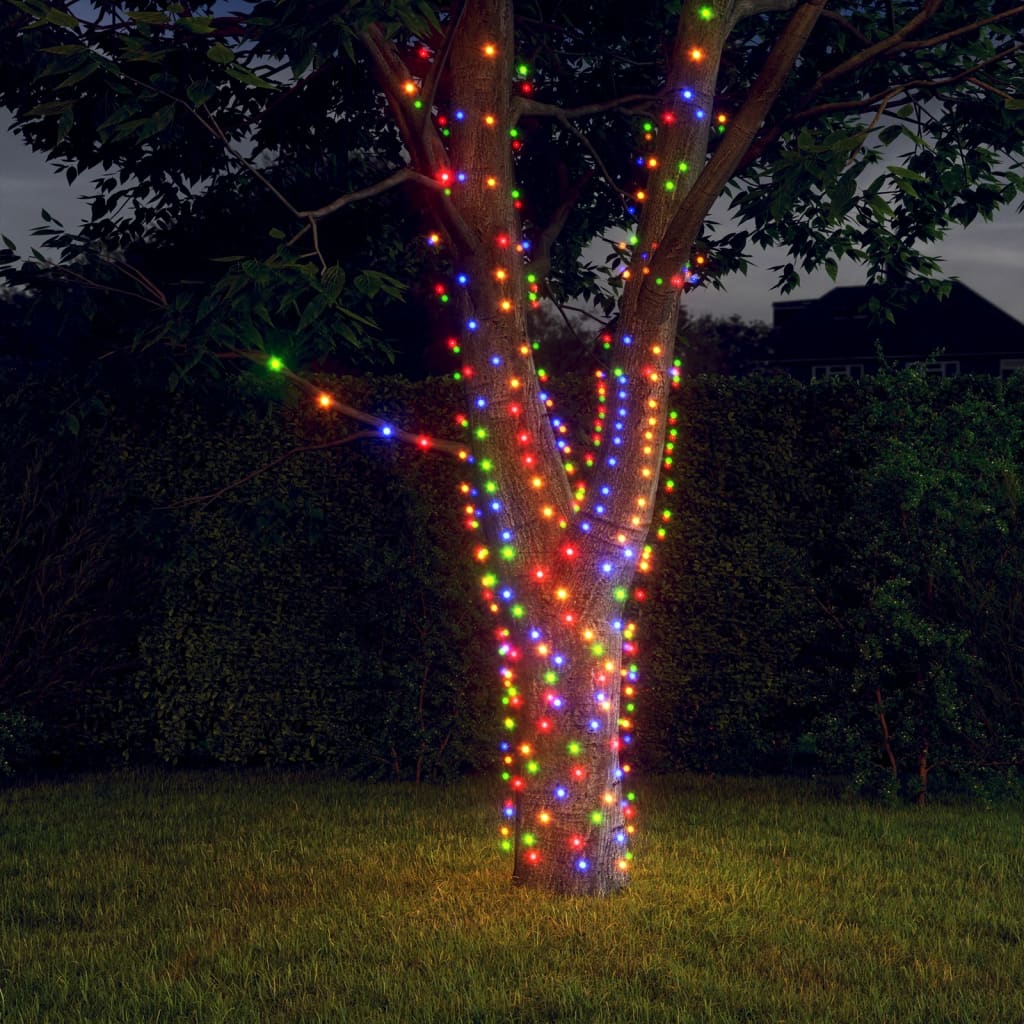 Saulės energija įkraunamos LED lempučių girliandos TINSEL, 5vnt.