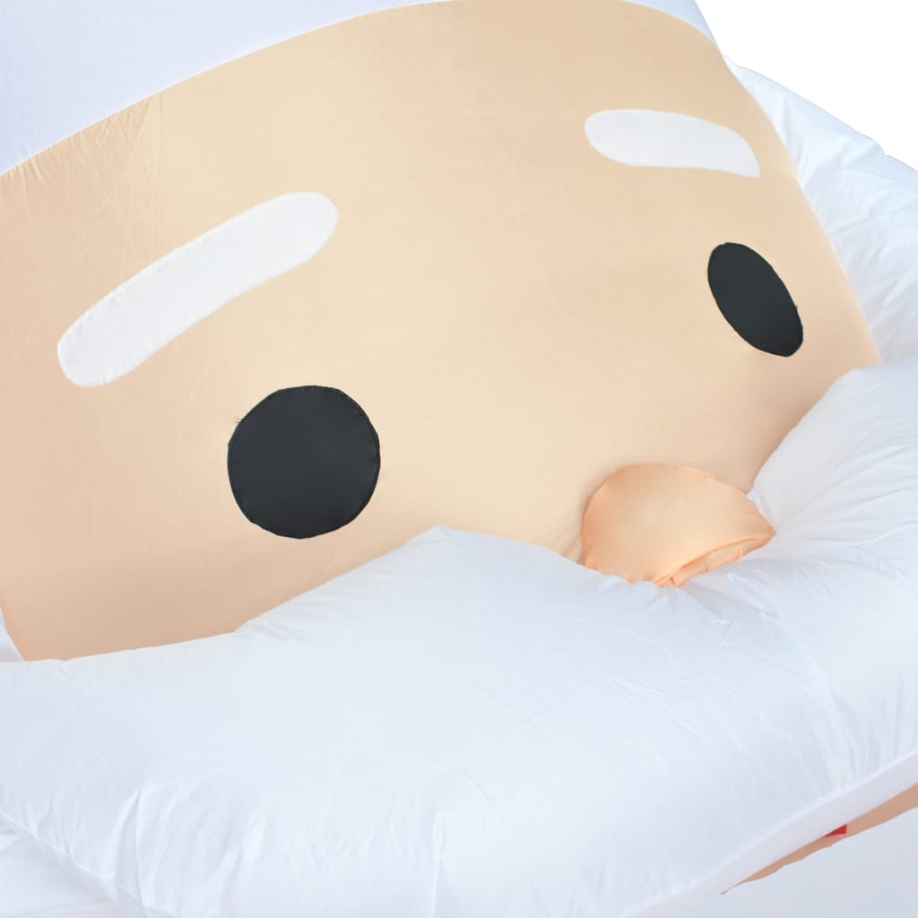 Pripučiamas Kalėdų Senelis su LED lemputėmis PRESENT, 3m, IP44