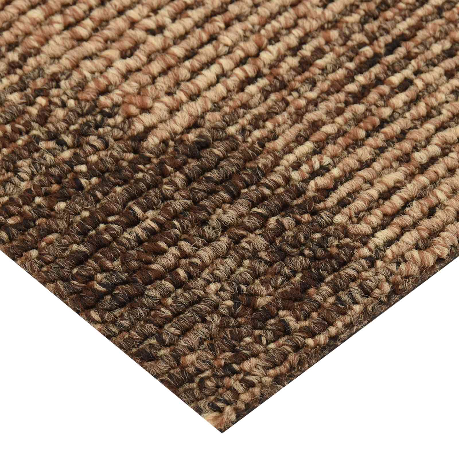 Grindų kilimas 20 pcs Ruda 50 x 50 cm PP