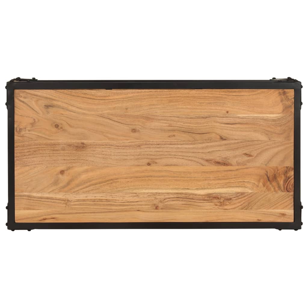 Coffee table, 90x45x35cm, solid acacia wood