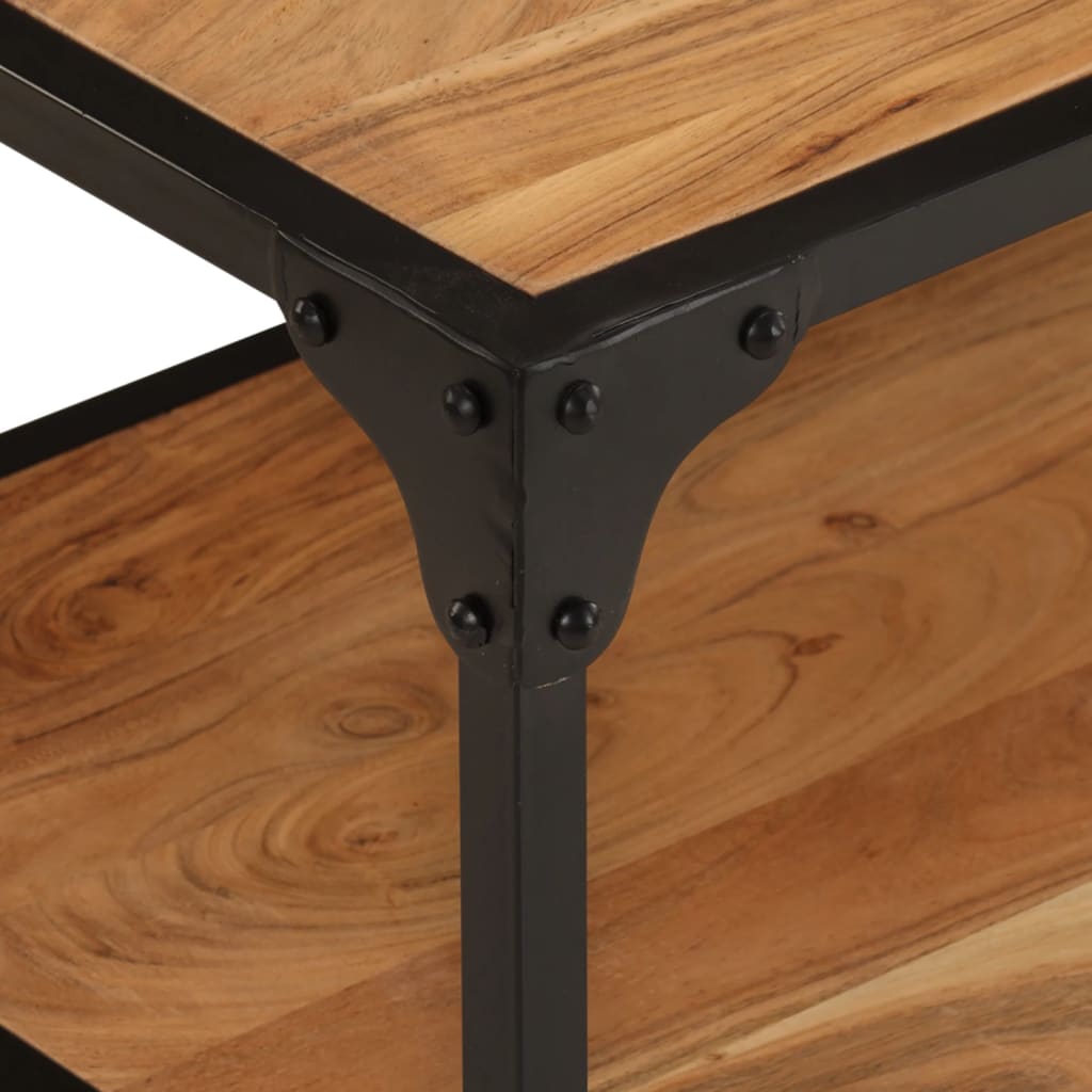 Coffee table, 90x45x35cm, solid acacia wood