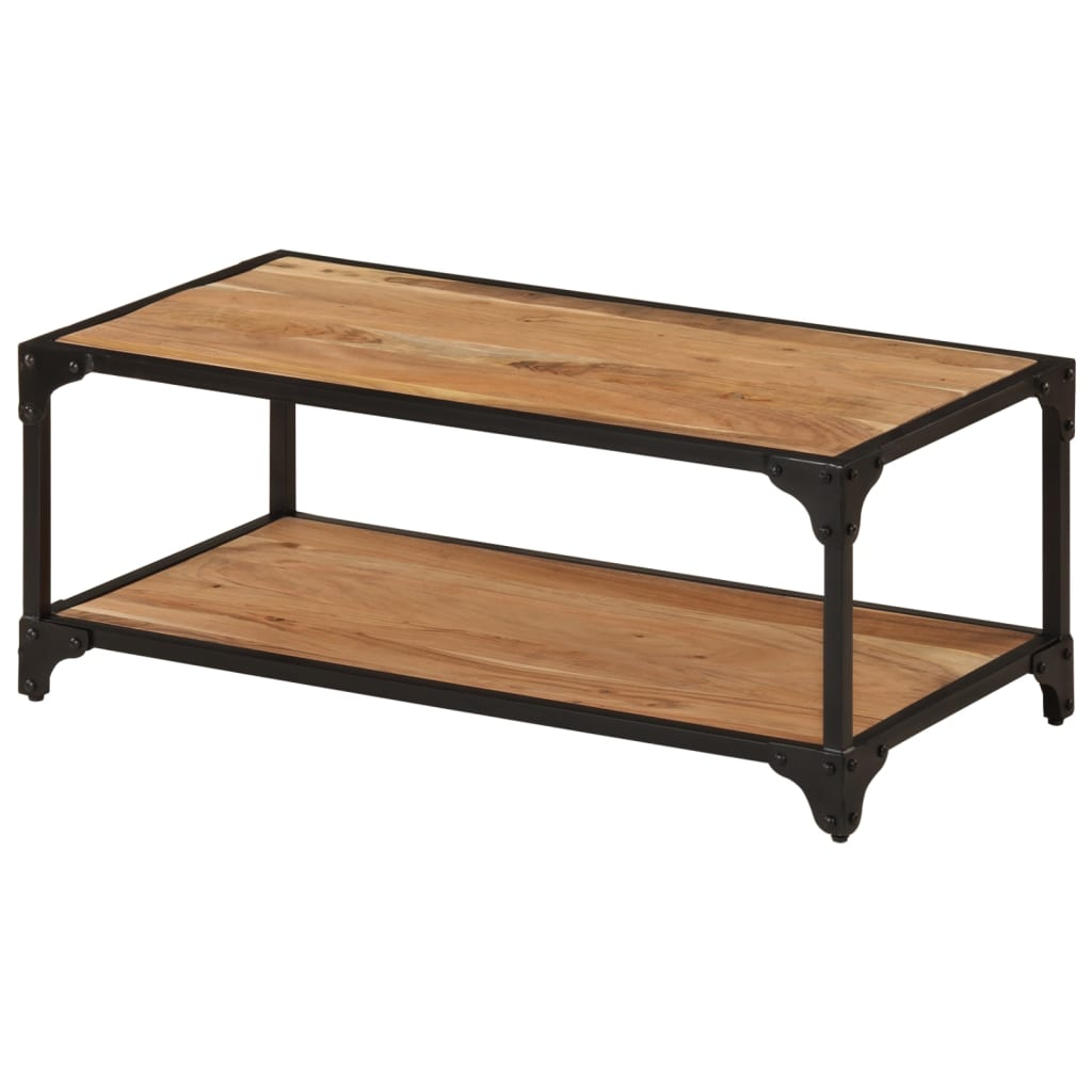 Coffee table, 90x45x35cm, solid acacia wood