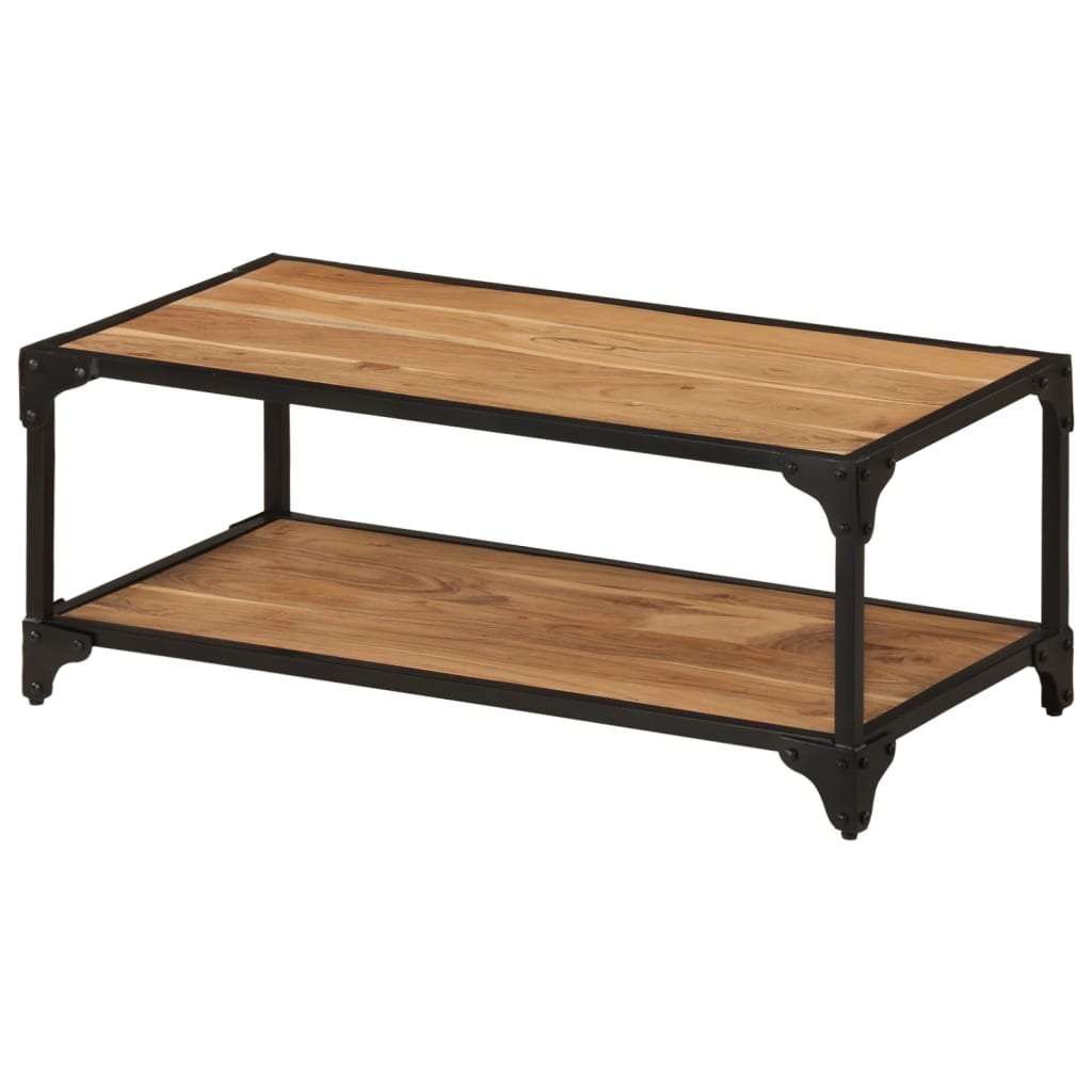 Coffee table, 90x45x35cm, solid acacia wood