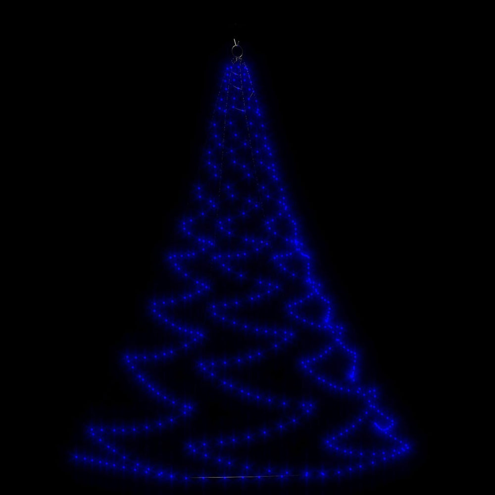 Ant sienos kabinama eglutė CHRISTMAS I, mėlyna