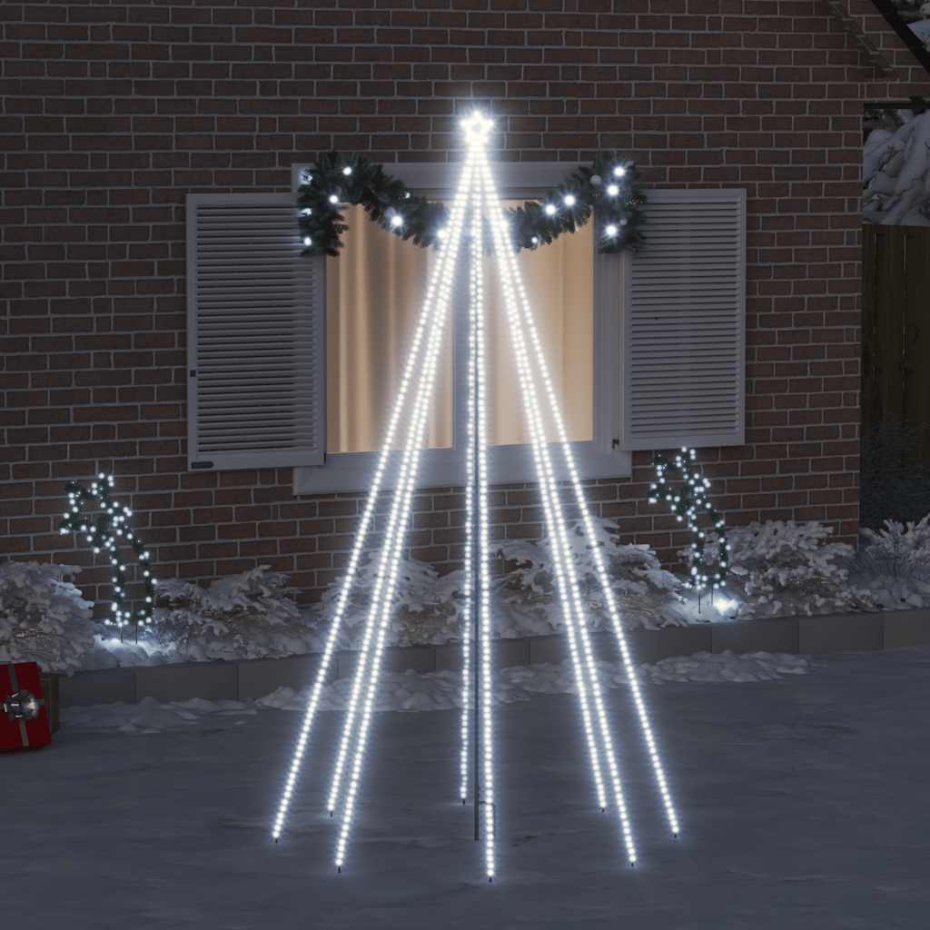 Kalėdų eglutės girlianda-krioklys, 400 LED lempučių, 2,5m