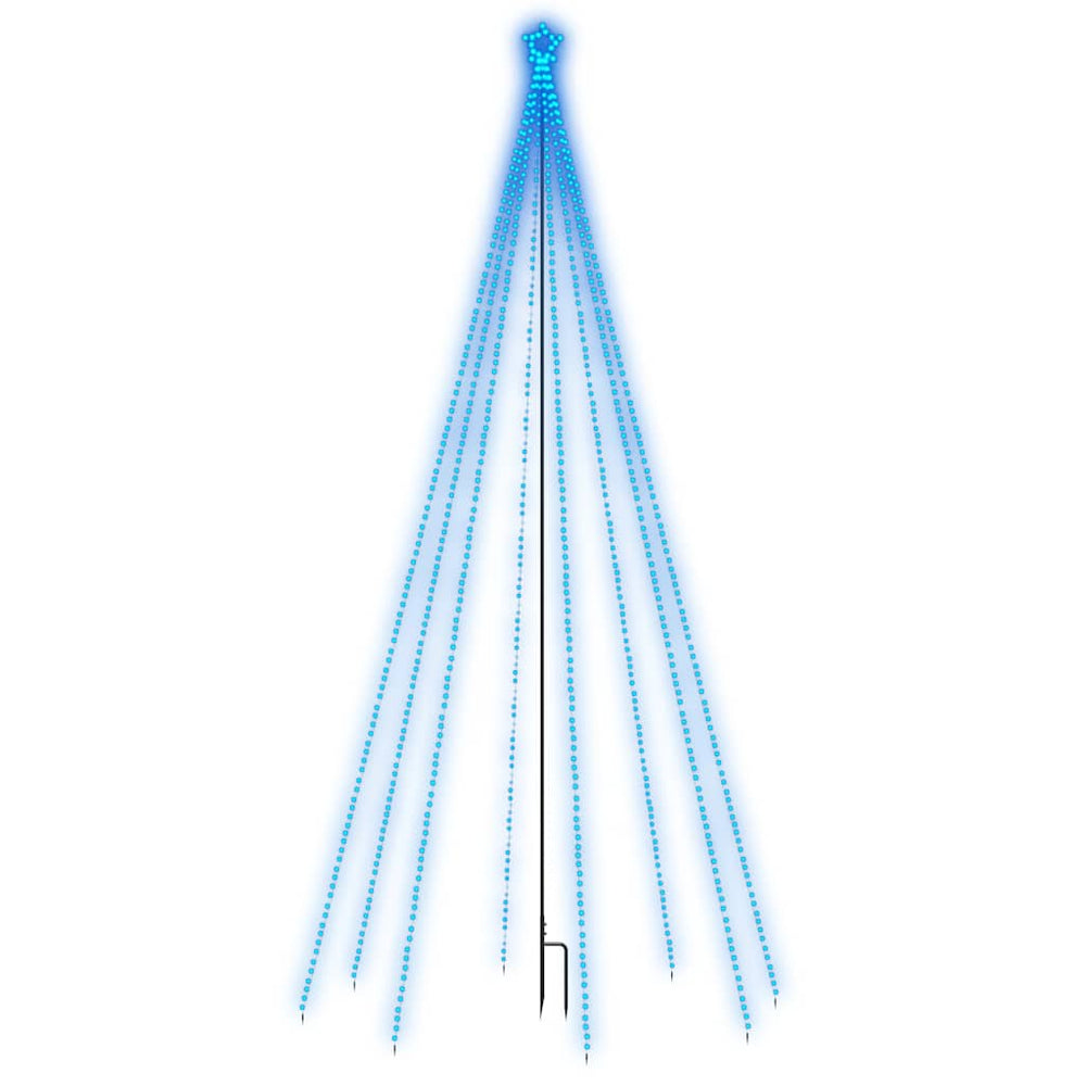 LED Kalėdų eglutė GROVE NORDIC, Vidinė Lauko 576 LED Mėlyna 3,6 m