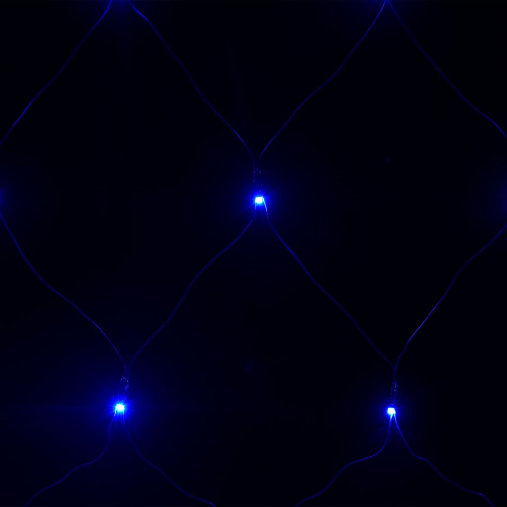 Kalėdinių lempučių tinklas, 4x4m, 544 mėlynos LED
