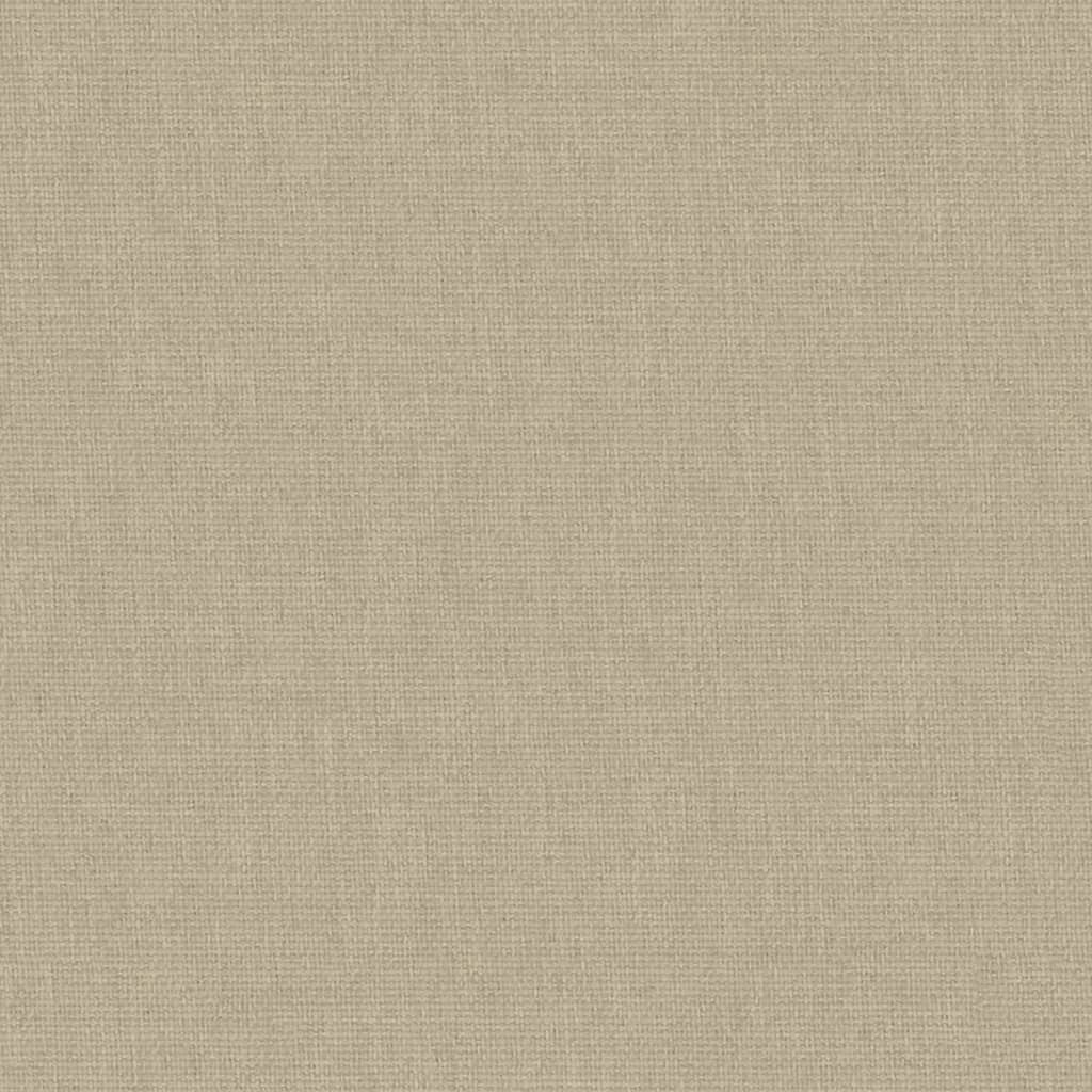 Kūdikio lovytė su čiužiniu, taupe spalvos, lininis audinys