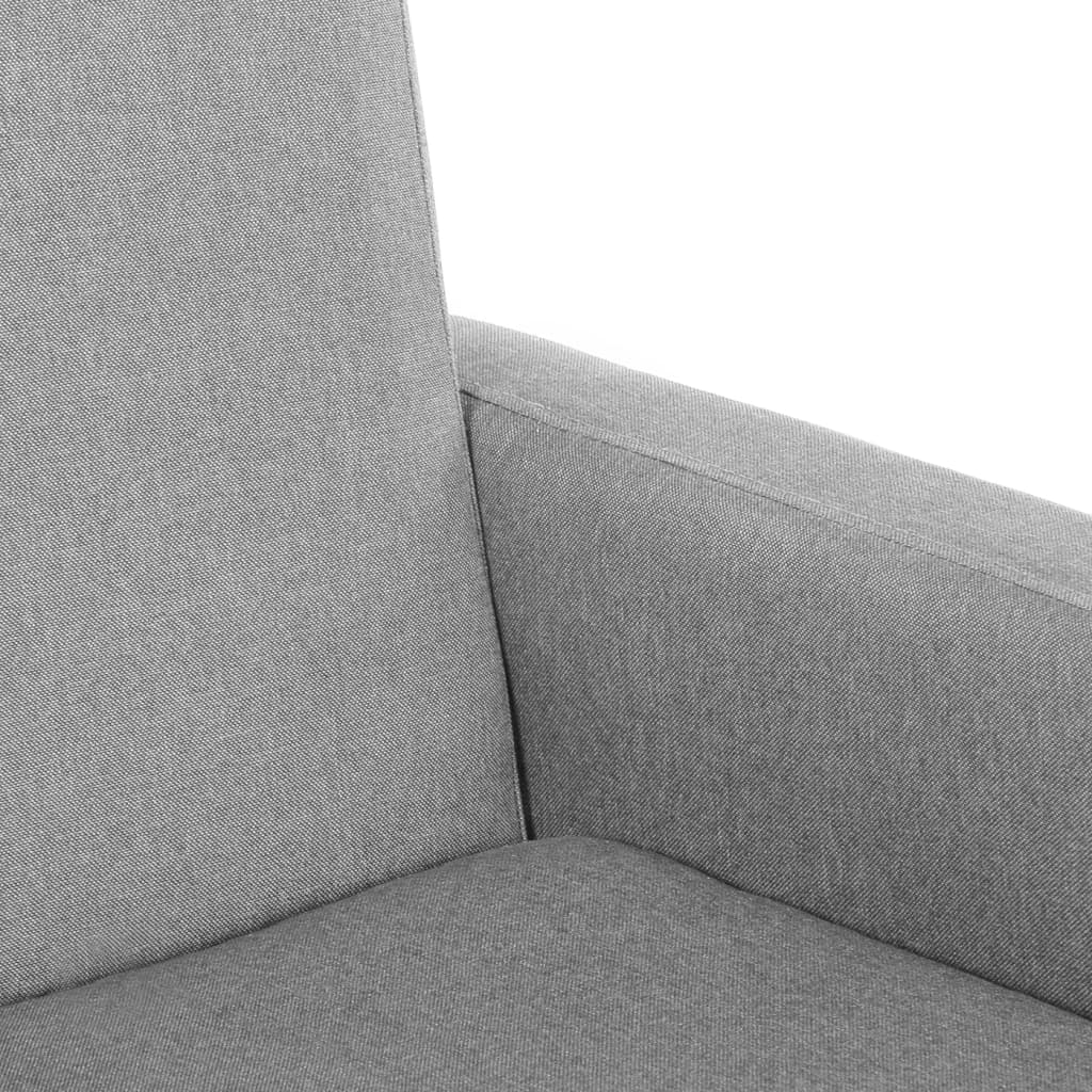 Rocking chair, light gray, fabric