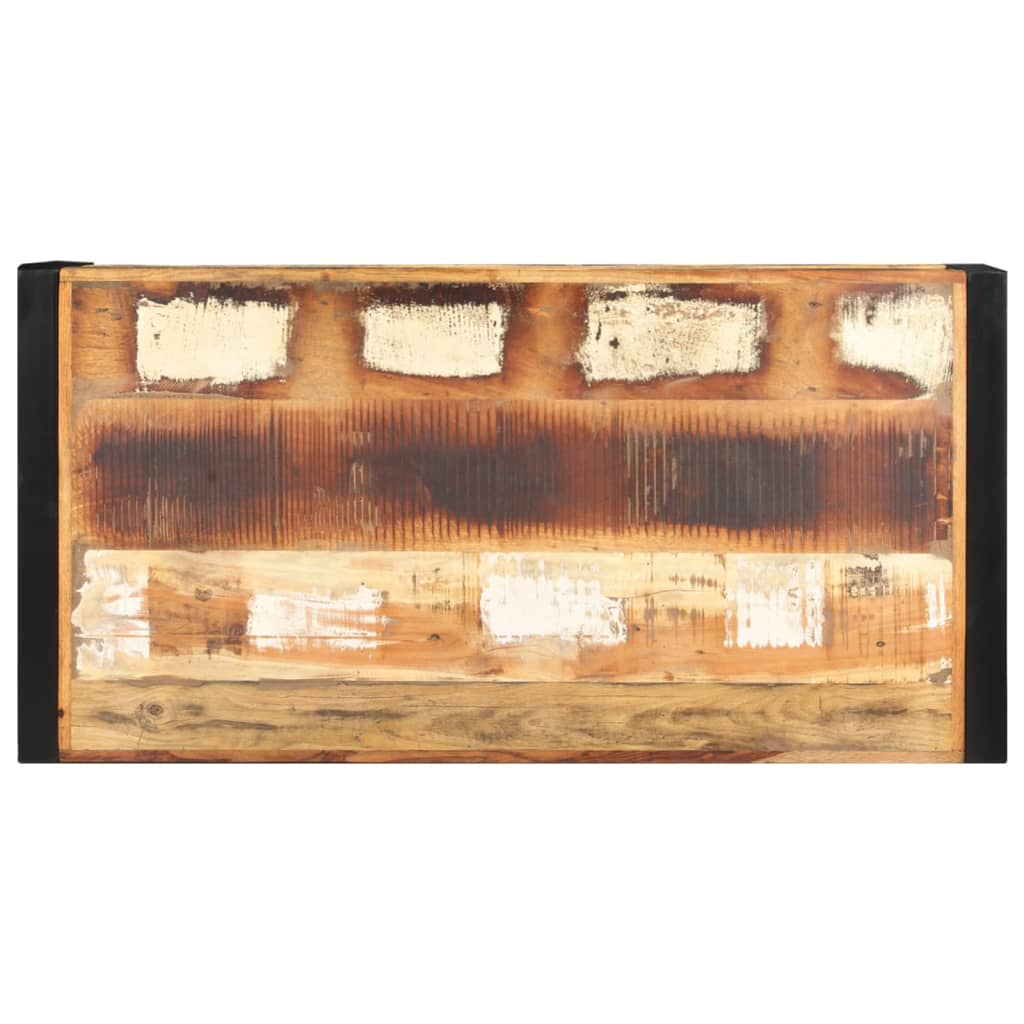 Coffee table, 120x60x40 cm, solid reclaimed wood