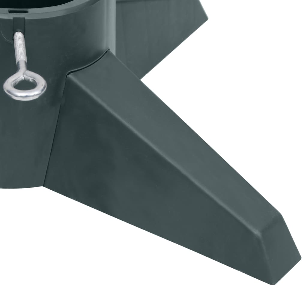 Kalėdų eglutės stovas, žalios spalvos, 55,5x55,5x15cm