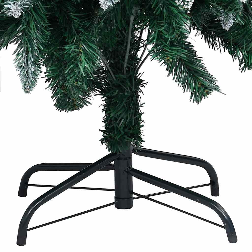 Dirbtinė Kalėdų eglutė su LED ir kamuoliukų rinkiniu ir kankorėžiais, 150cm