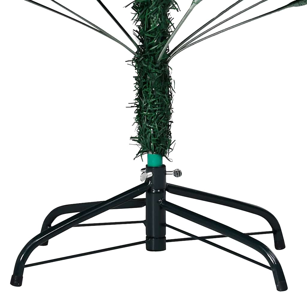 Dirbtinė Kalėdų eglutė su žaisliukais, žalia, 150cm, PVC