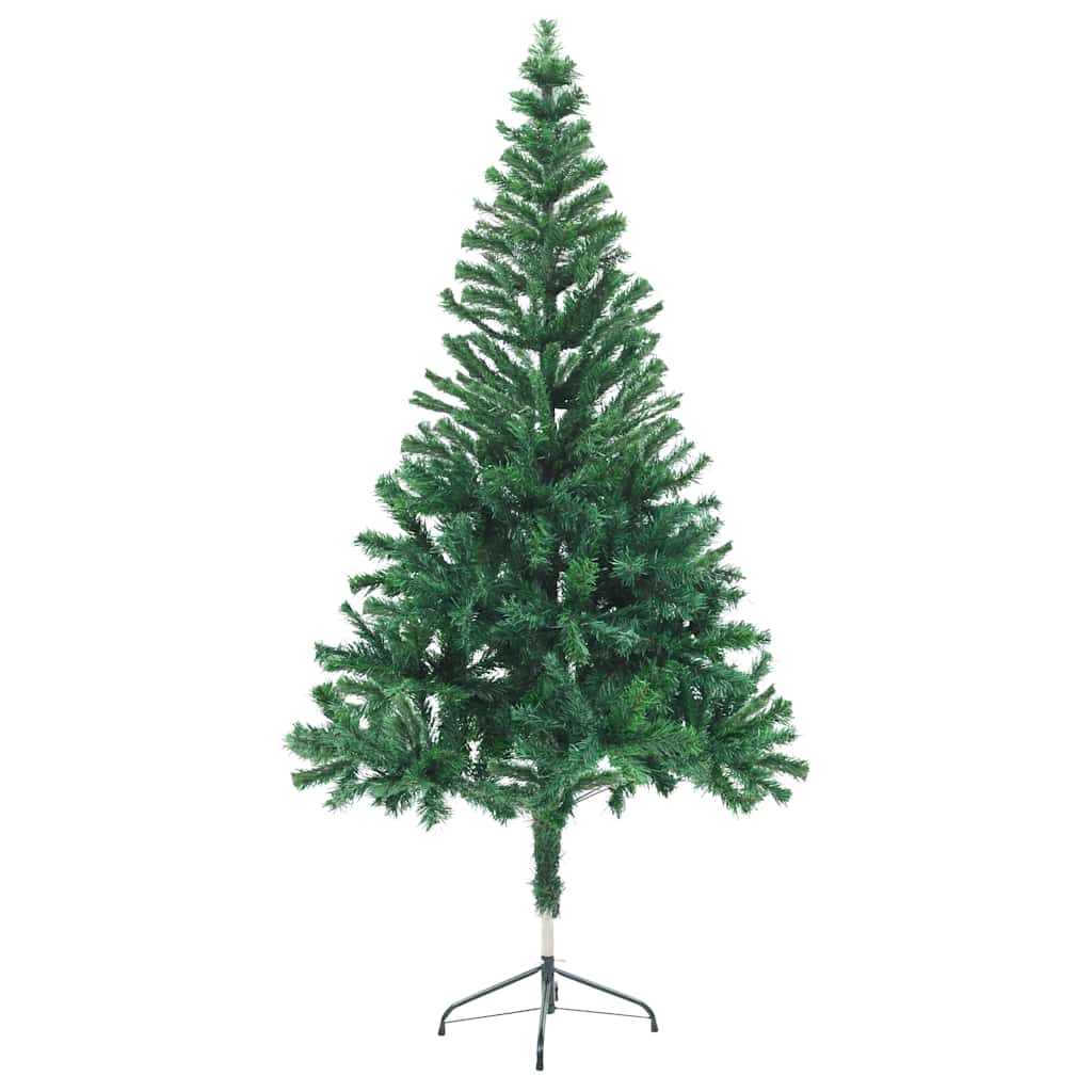 Mākslīgā Ziemassvētku eglīte ar rotājumiem, 150cm, 380 zari