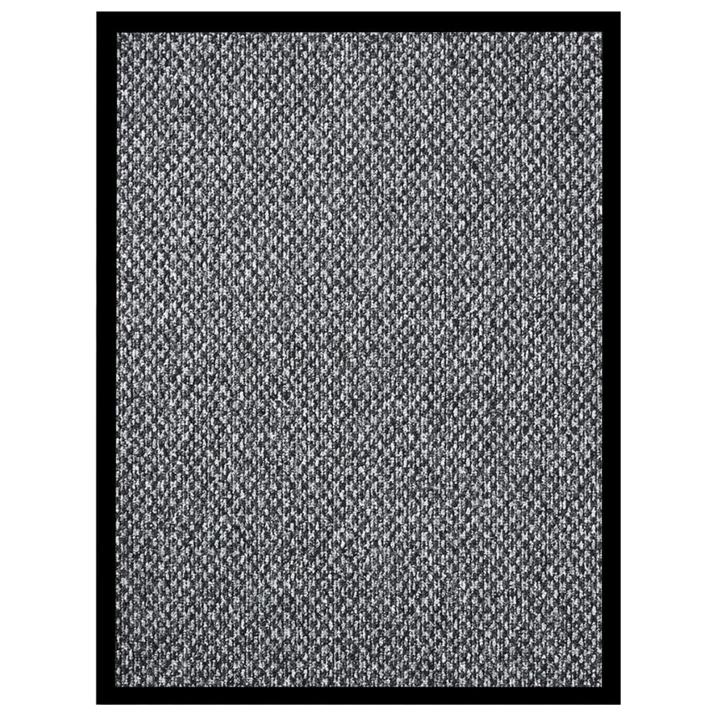 Door mat, grey, 60x80cm