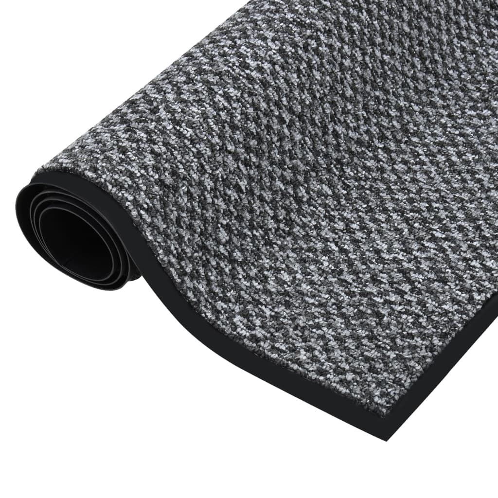 Door mat, grey, 60x80cm