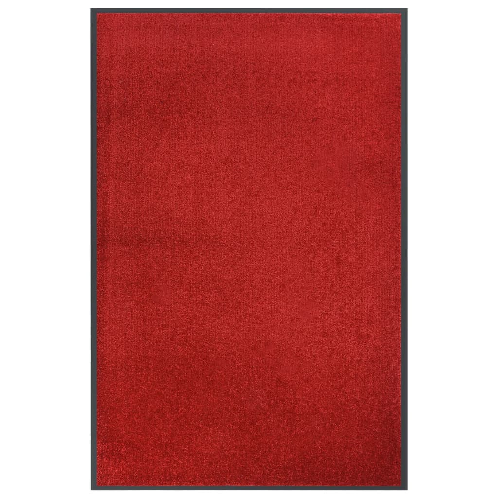 Durų kilimėlis, raudonos spalvos, 80x120cm