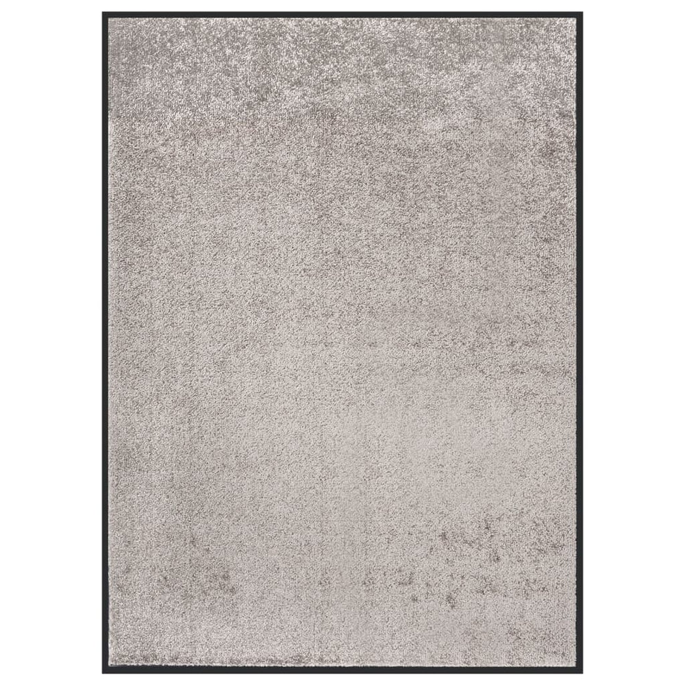 Durvju paklājs, pelēks, 60x80cm