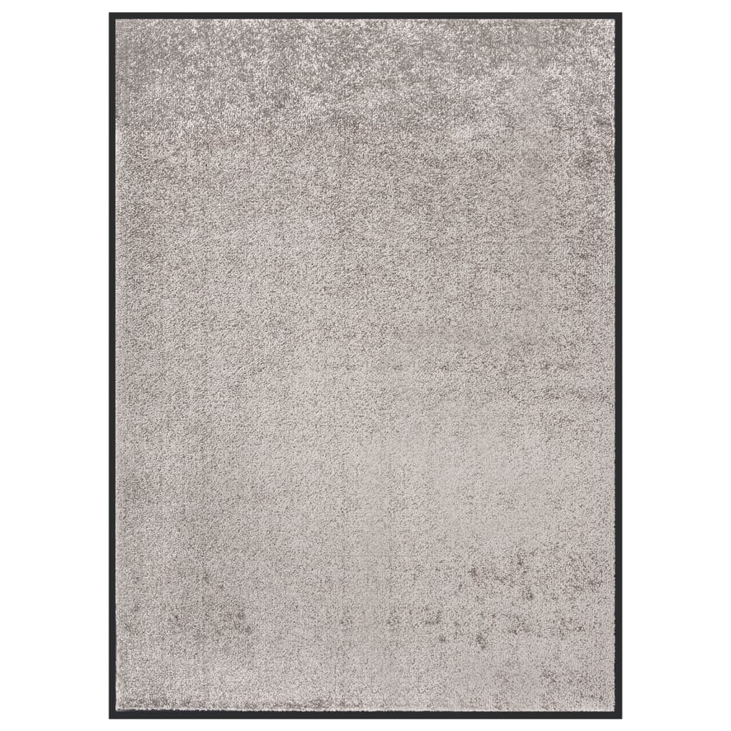 Durvju paklājs, pelēks, 60x80cm
