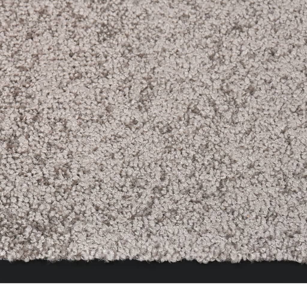 Door mat, grey, 80x120cm