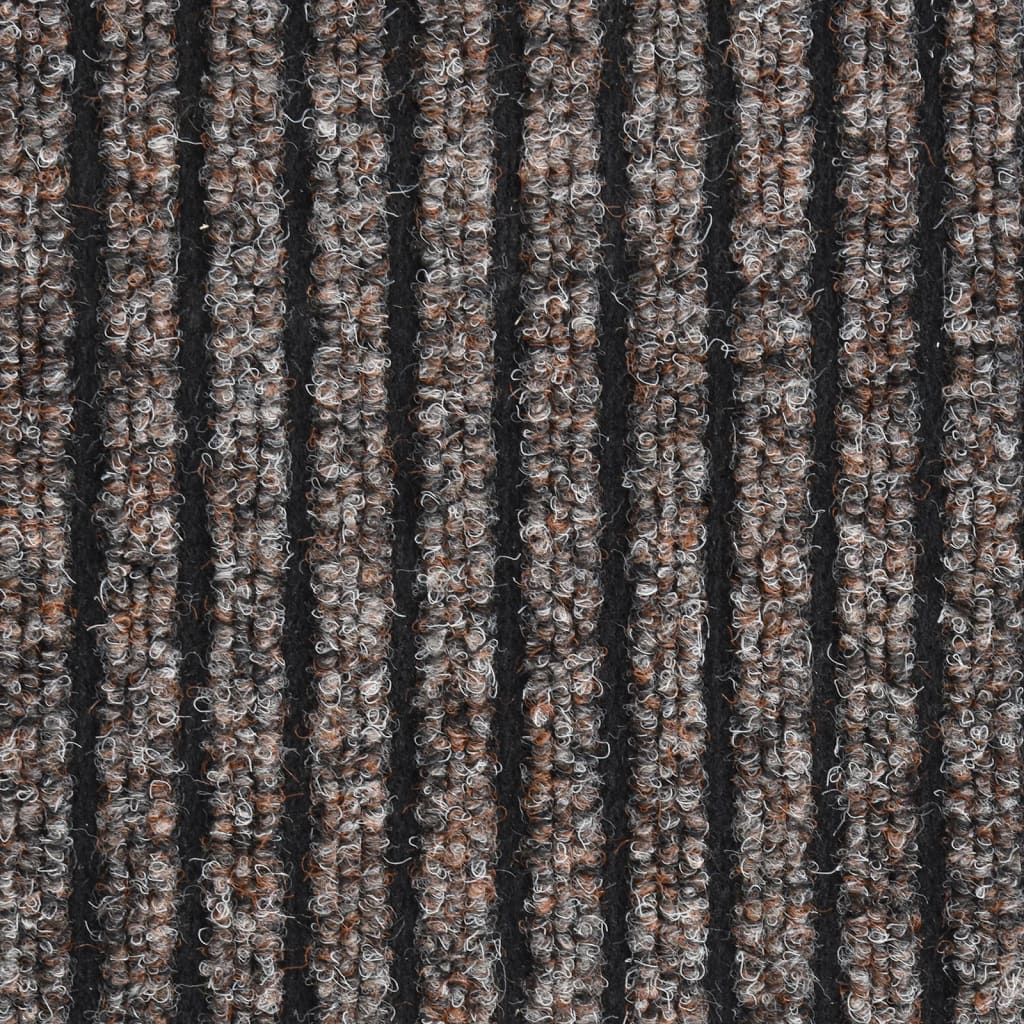 Doormat, beige, 60x80cm, striped