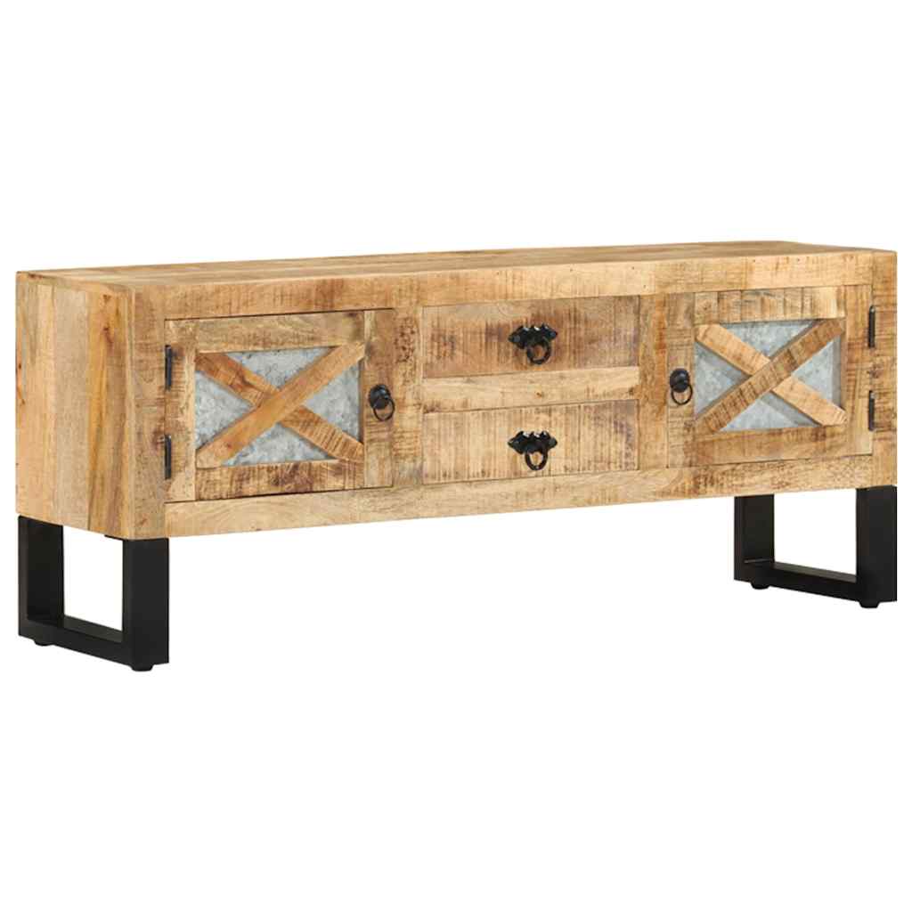 Televizora kumode, 110x30x45cm, neapstrādāta mango koksne